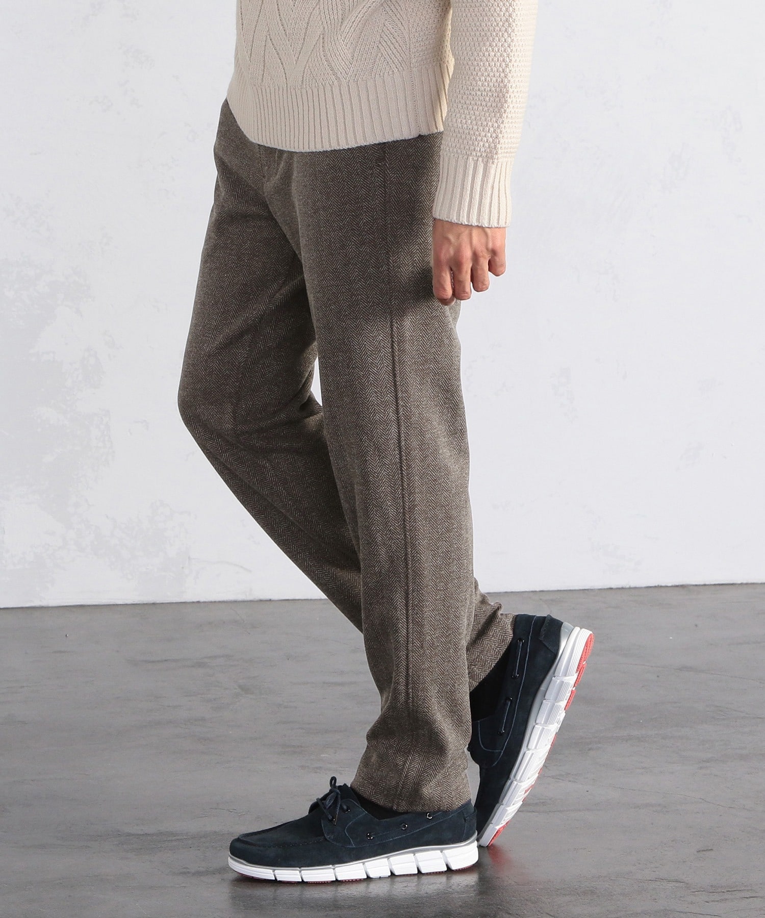 ヘリンボーンジャガードジャージパンツ メンズファッション通販 Men S Bigi Online Store メンズビギ オンラインストア