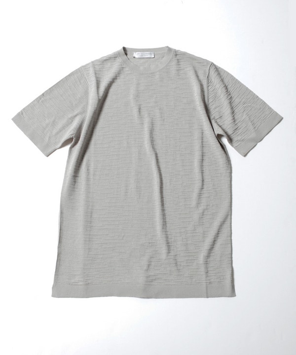 【FILIPPO DE LAURENTIIS/フィリッポ デ ローレンティス】ニットＴシャツ made in italy 詳細画像 7