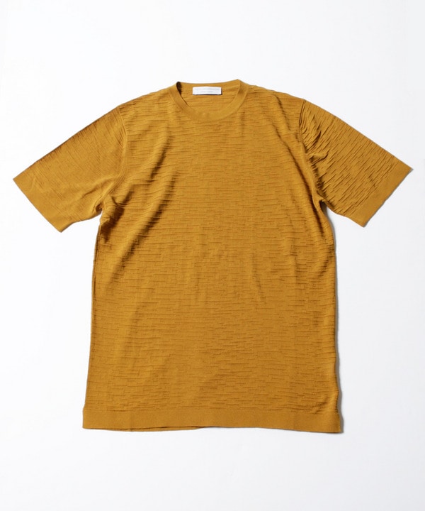 【FILIPPO DE LAURENTIIS/フィリッポ デ ローレンティス】ニットＴシャツ made in italy 詳細画像 8