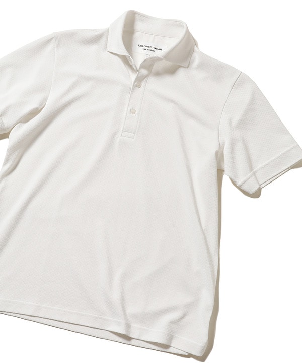 【ALOFT(アロフト)】使用　高機能ポロシャツ/TAILORED WEARライン 詳細画像 ホワイト 1