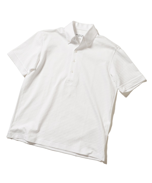 COOL MAX(クールマックス)】使用 高機能ボタンダウンポロシャツ