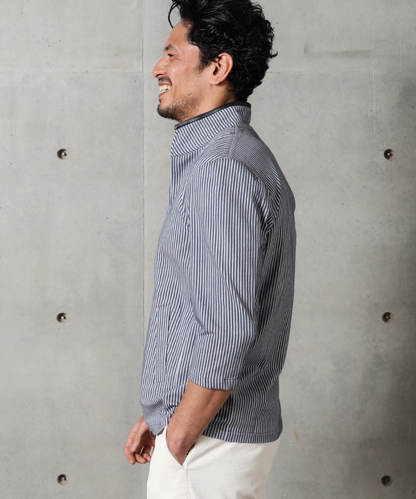 七分袖スタンドジャケット｜メンズファッション通販 MEN'S BIGI ONLINE 