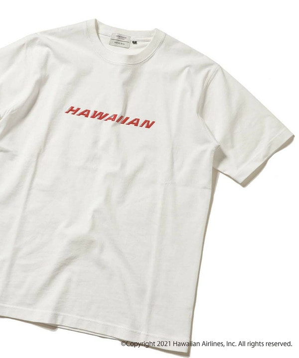[コラボアイテム]【HAWAIIAN AIRLINES】フロントロゴTシャツ 詳細画像 ホワイト 1