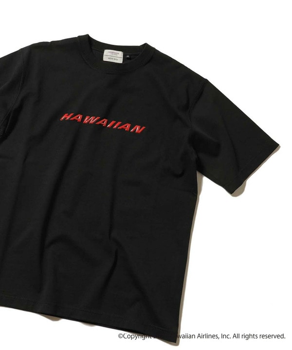[コラボアイテム]【HAWAIIAN AIRLINES】フロントロゴTシャツ 詳細画像 ブラック 1