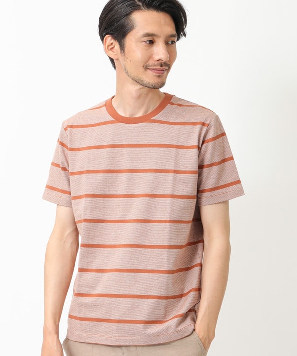 40/2天竺編みボーダーTシャツ｜メンズファッション通販 MEN'S BIGI