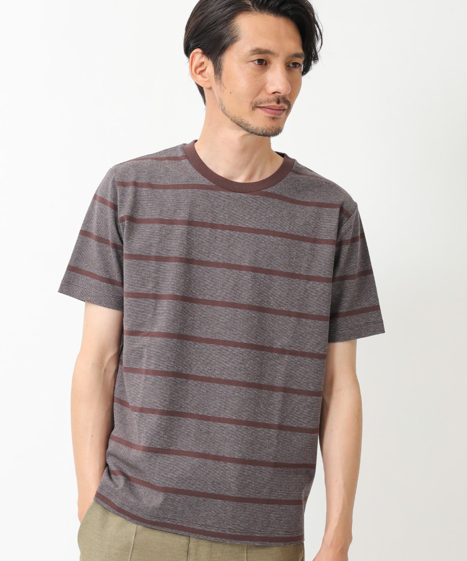 40/2天竺編みボーダーTシャツ｜メンズファッション通販 MEN'S BIGI 