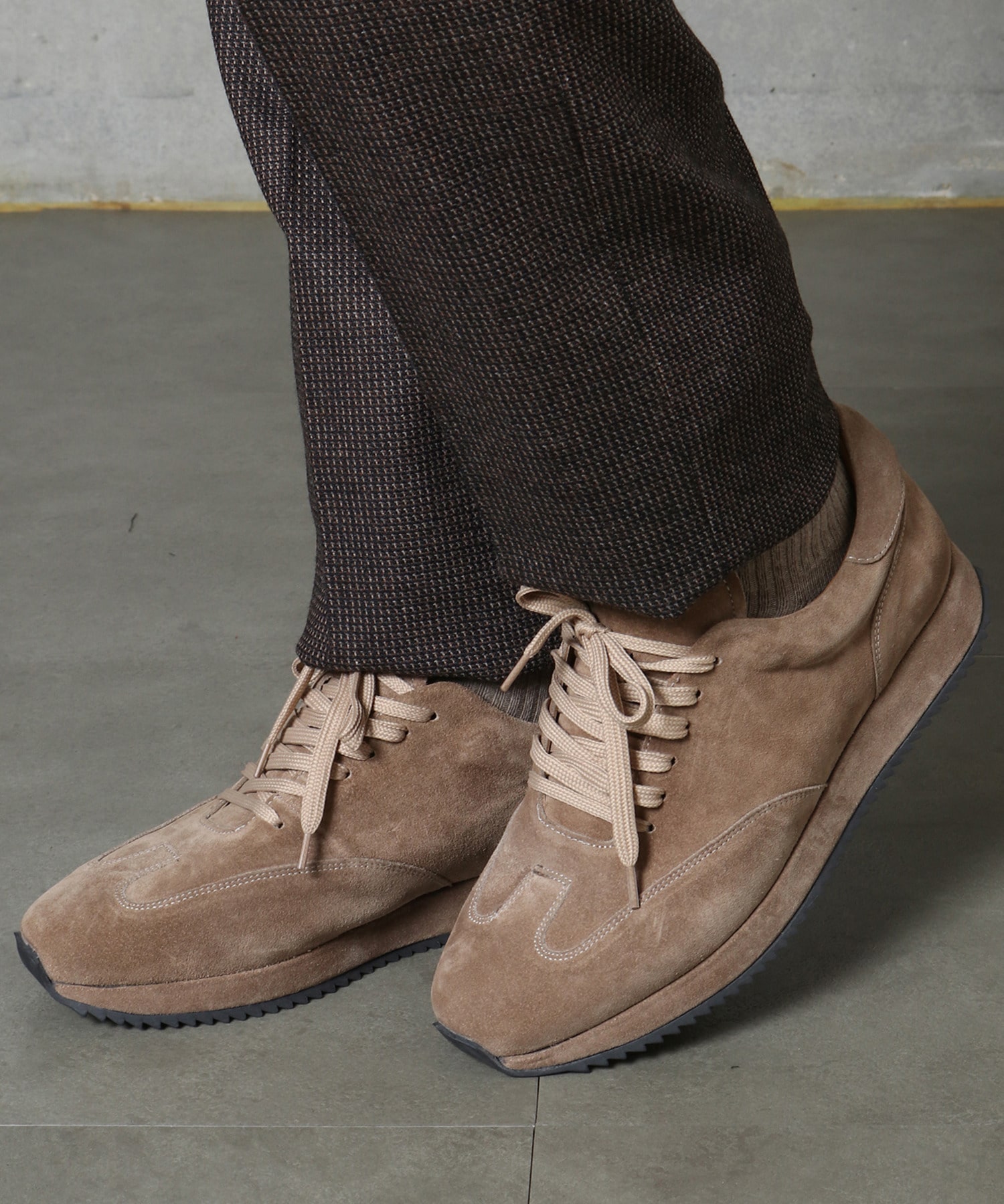 Lt Hud 039 S ハッズ Gt 別注 ドレススエードスニーカー メンズファッション通販 Men S Bigi Online Store メンズビギ オンラインストア