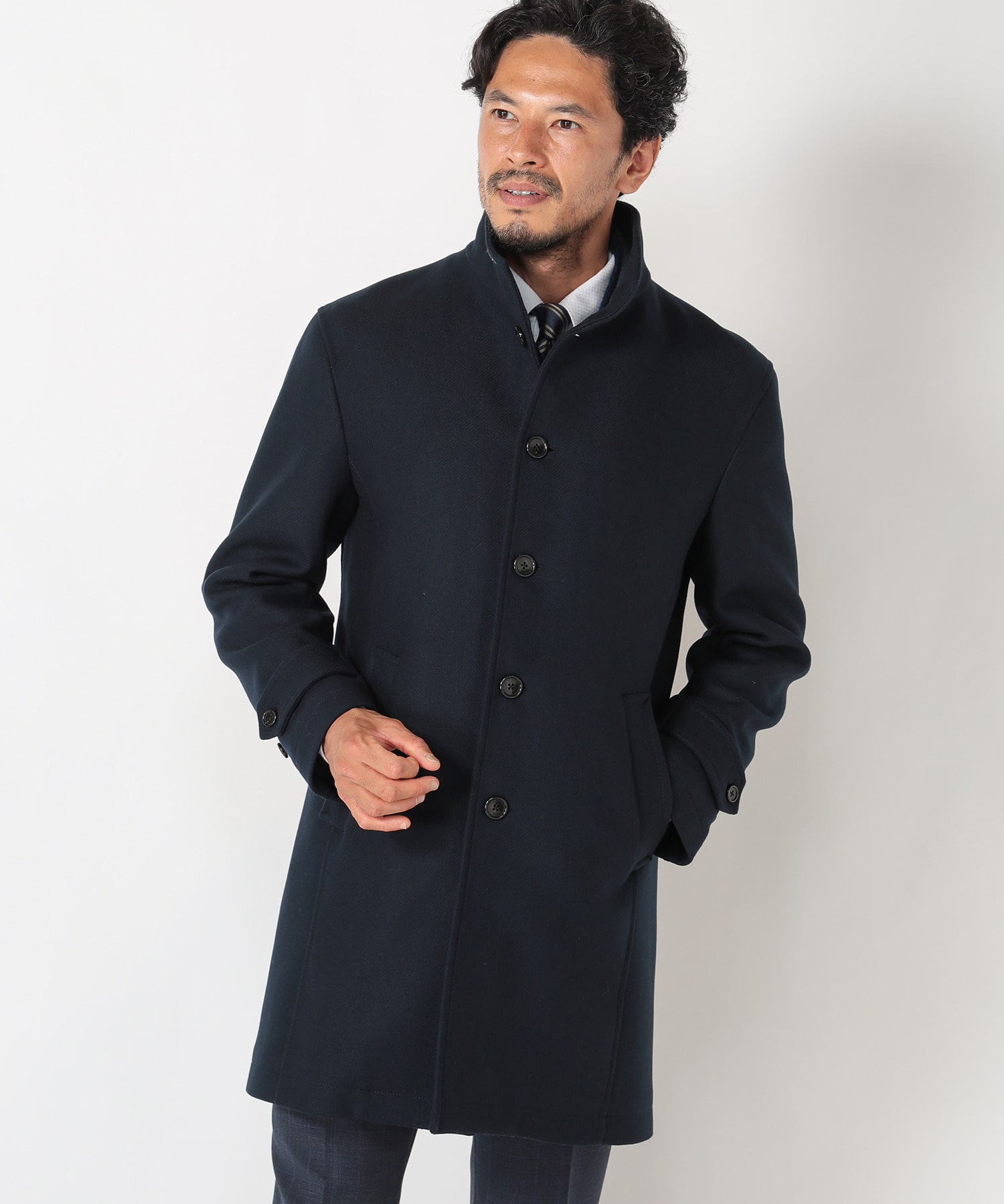 CoSTUME NATIONALHOMME】 ウールコート-