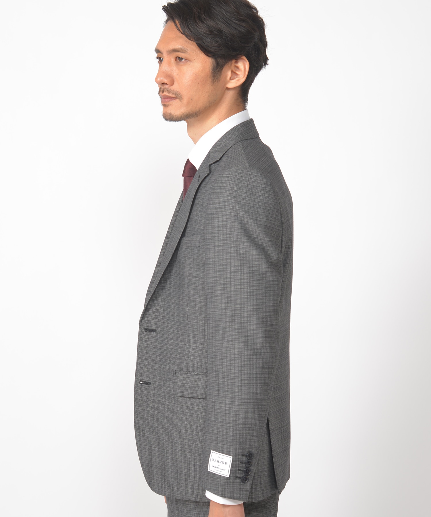 Twピンチェック柄スーツ 別売りベストあり 2ピースビジネスセットアップスーツ メンズファッション通販 Men S Bigi Online Store メンズビギ オンラインストア