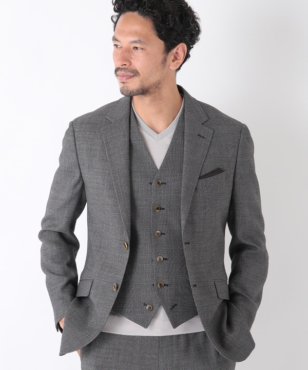 ドビーメッシュジャケット　original fabric made by japan｜メンズファッション通販 MEN'S BIGI ONLINE  STORE (メンズビギ オンラインストア)