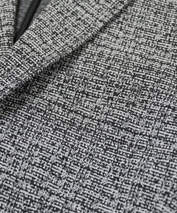 サマーツイードジャージジャケット　fabric made in japan 詳細画像 10