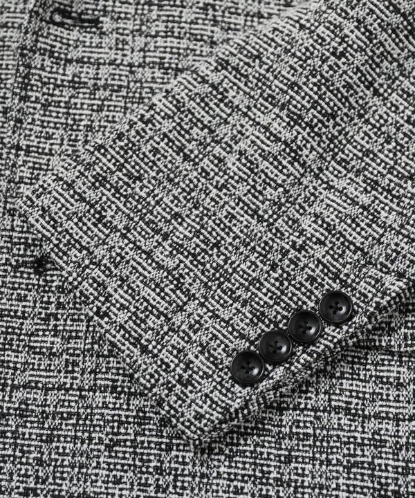 サマーツイードジャージジャケット　fabric made in japan 詳細画像 12
