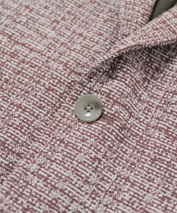 サマーツイードジャージジャケット　fabric made in japan 詳細画像 18