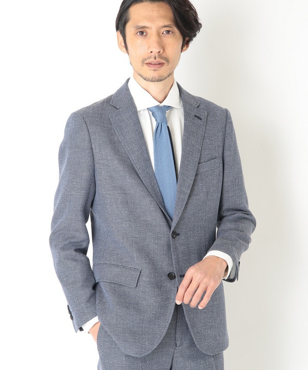シルク混メランジメッシュジャケット メンズファッション通販 Men S Bigi Online Store メンズビギ オンラインストア