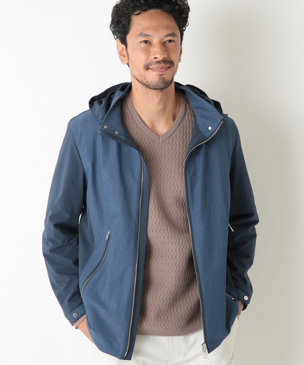 デニムライクストレッチ 2WAYブルゾン｜メンズファッション通販 MEN'S