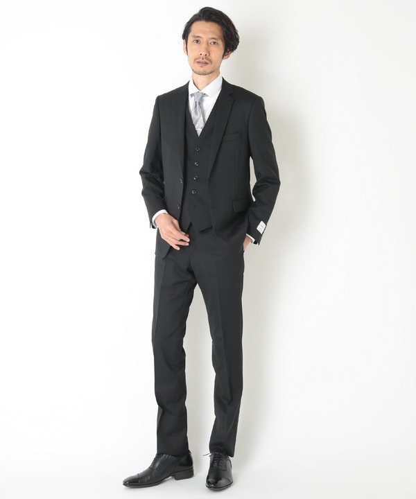 Person´s for Men セットアップ ブラックスーツ-