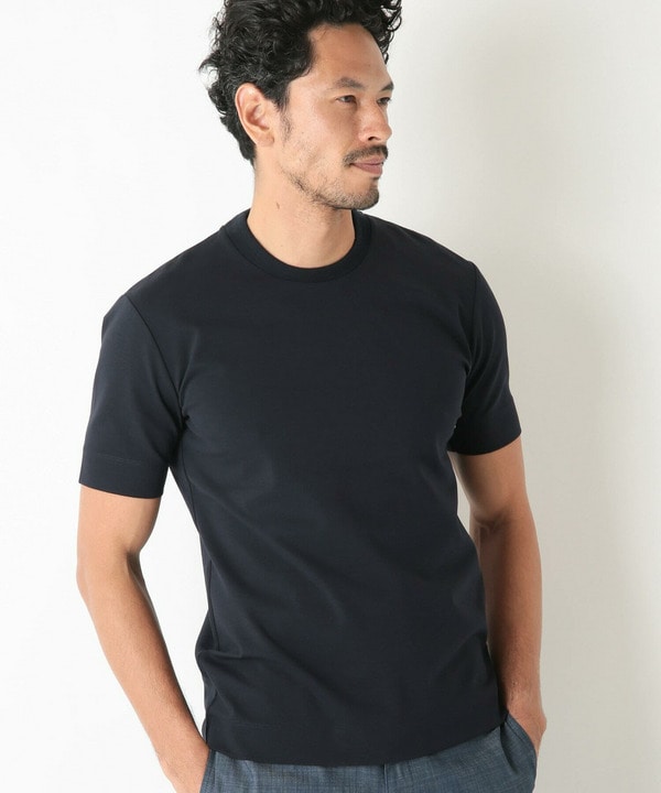 シルケットスムースクルーネックTシャツ/ACTIVE TAILORライン｜メンズ