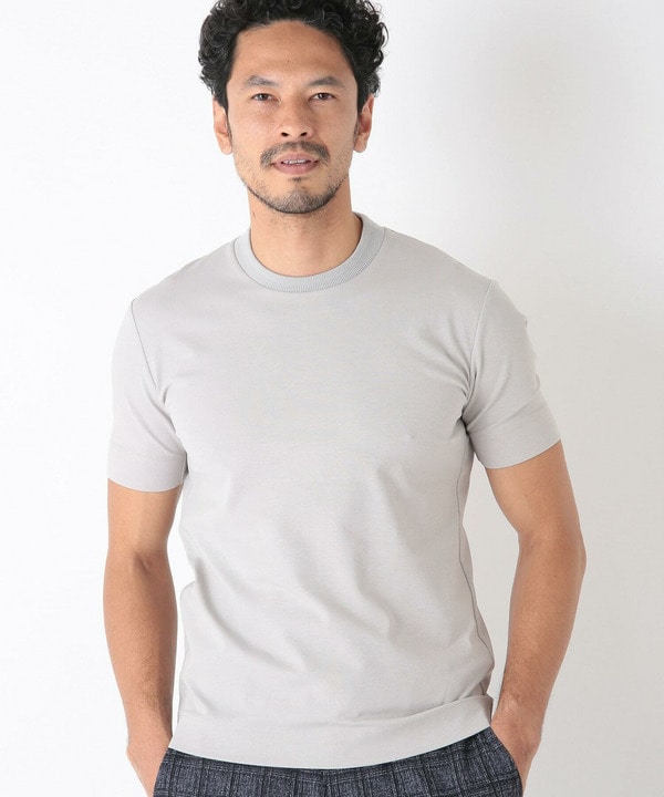 シルケットスムースクルーネックTシャツ/ACTIVE TAILORライン｜メンズファッション通販 MEN'S BIGI ONLINE STORE  (メンズビギ オンラインストア)