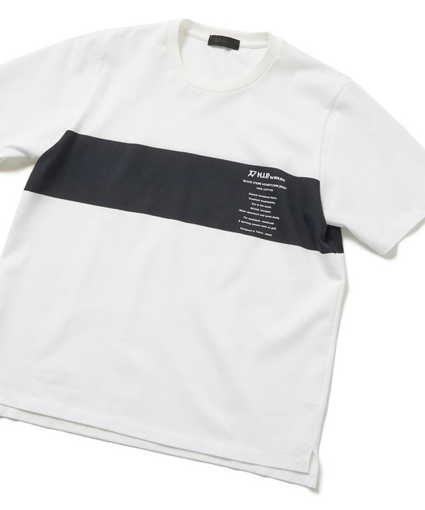 ＜H.I.P. by SOLIDO/エイチアイピー バイ ソリード＞別注 高機能Tシャツ　made in japan 詳細画像 ホワイト 1
