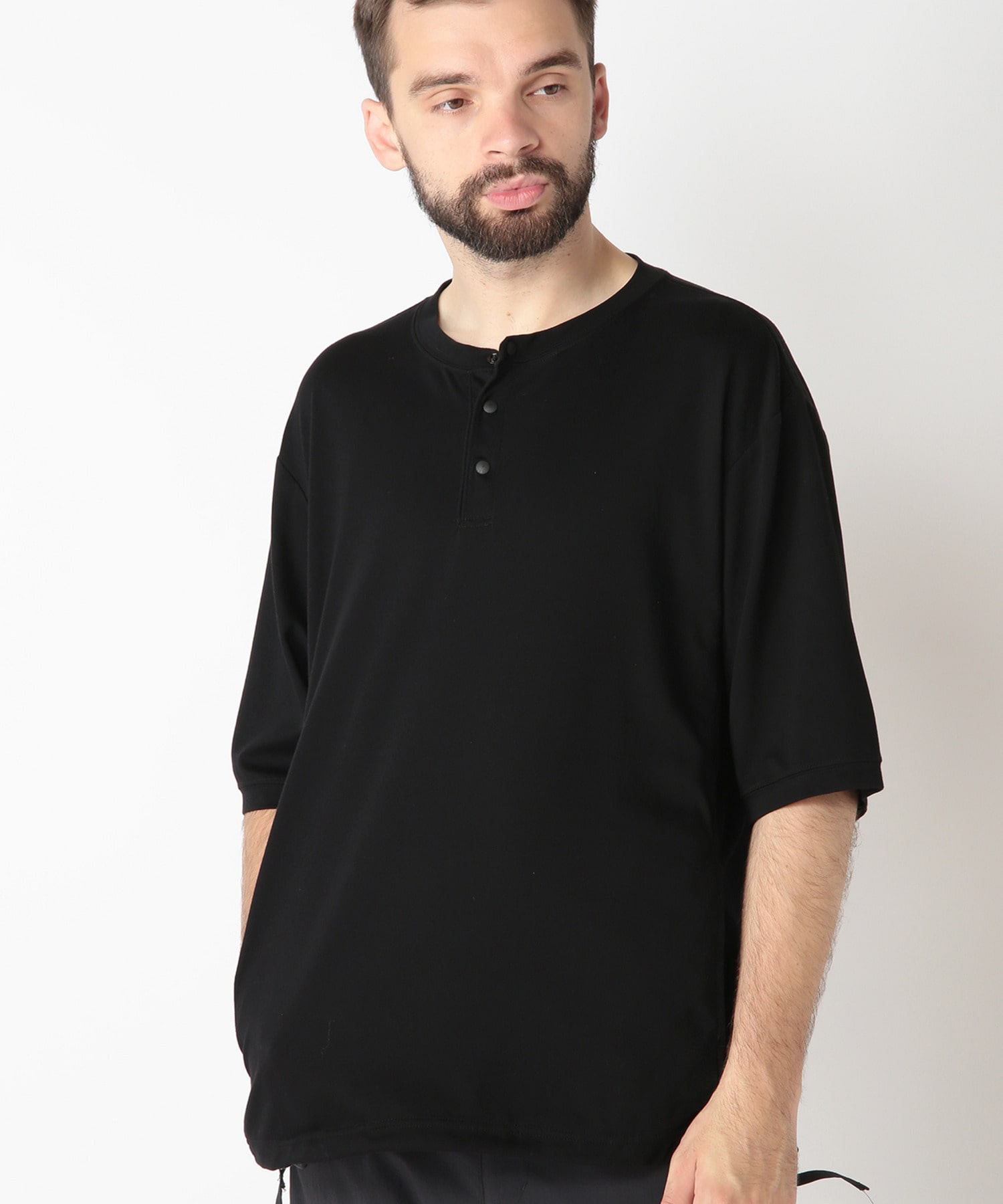 【THE COLDEST MOMENT】★w TCMステッチサイドヘンリーネックT★ zz-M0121UTS583_8-1.jpg?1657735391