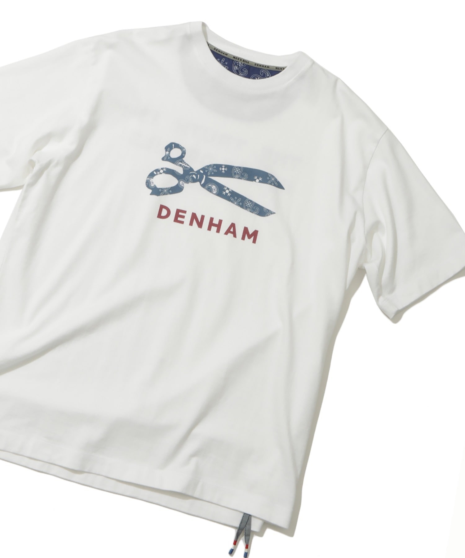 クリアランス 【デザイン◎】DENHAM 半袖 デンハム Tシャツ DENHAM