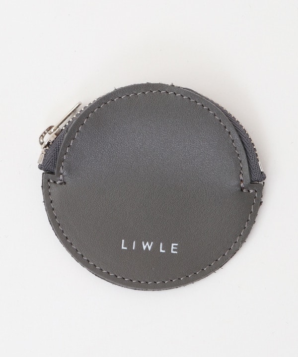 【LIWLE】レザーコインケース 詳細画像 グレー 1