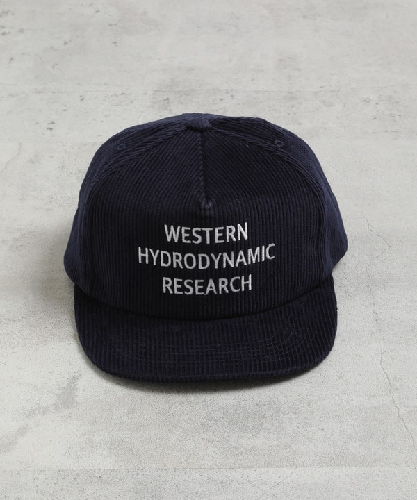 【WESTERN HYDRODYNAMIC RESEARCH】CORDUROY CAP 詳細画像 ネイビー 1