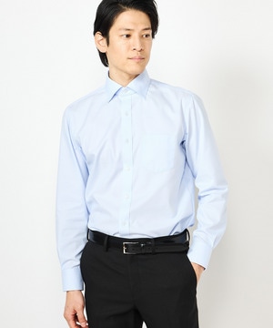 【EASY CARE(イージーケア)】レギュラースナップダウン ツイルシャツ