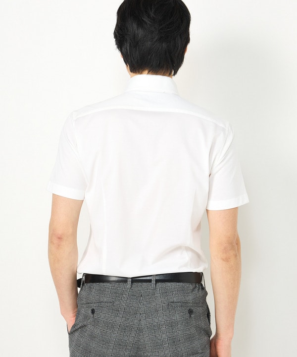 【DISNOTICED(ディスノーティス)】ニットツイルシャツ 詳細画像 2