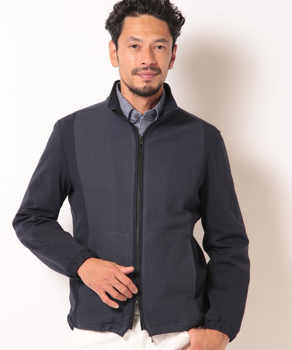 異素材コンビジップアップブルゾン｜メンズファッション通販 MEN'S