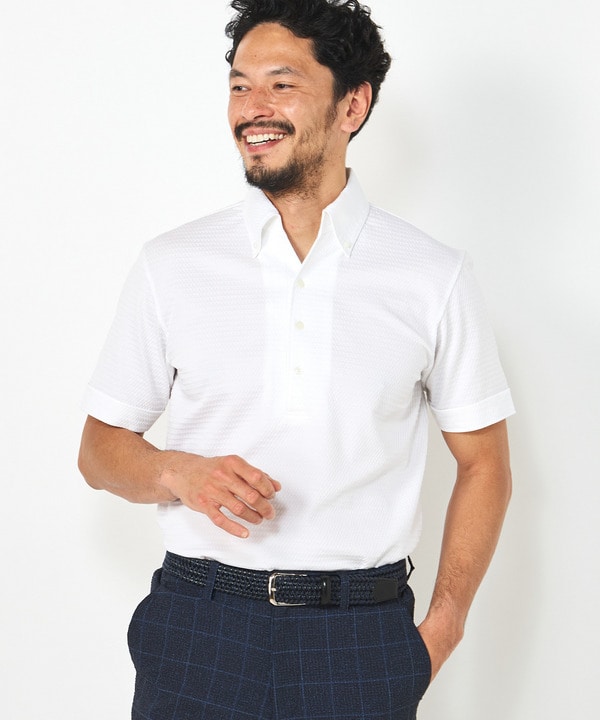 【ACTIVE TAILOR】COOL MAXニットサッカーポロシャツ 詳細画像 7