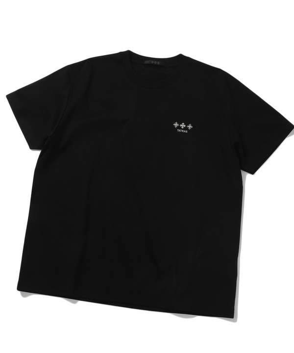 【TATRAS/タトラス】ロゴハーフスリーブTシャツ 詳細画像 ブラック 1