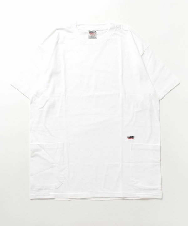 【ONEITA（オニータ）】BIG POCKET T-shirt 詳細画像 ホワイト 1