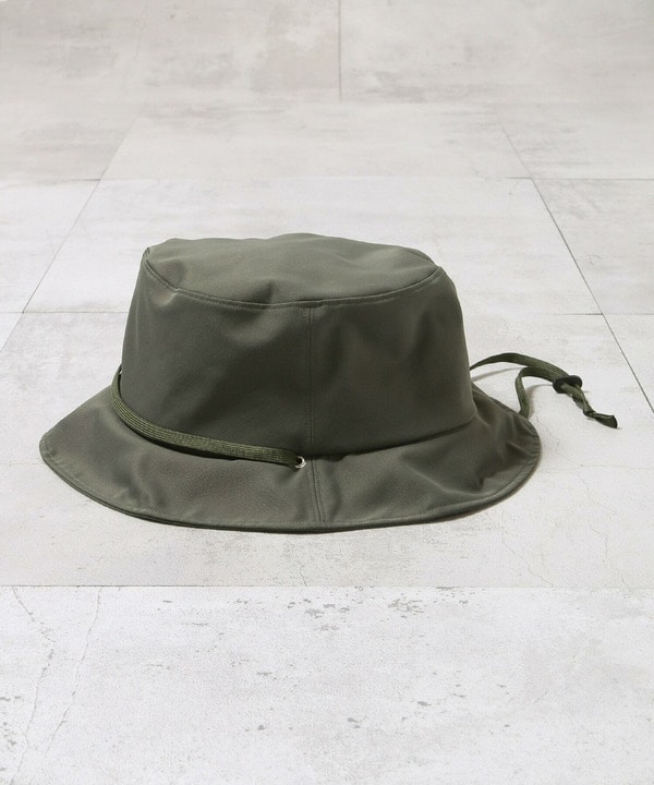 納得できる割引 ハット OLIVE BELT LEATHER HAT KIJIMATAKAYUKI ハット 