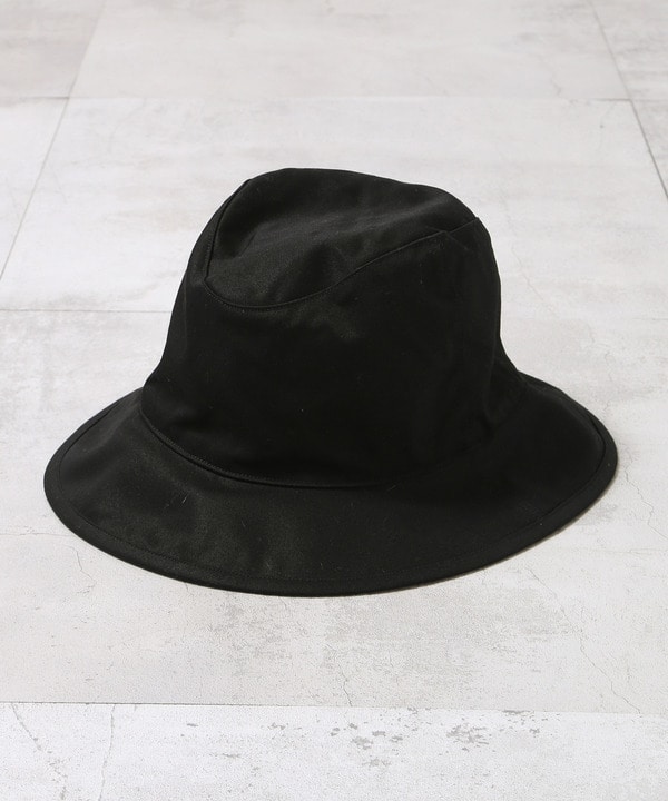 【KIJIMA TAKAYUKI（キジマ タカユキ）】cotton chino soft hat 詳細画像 ブラック 1