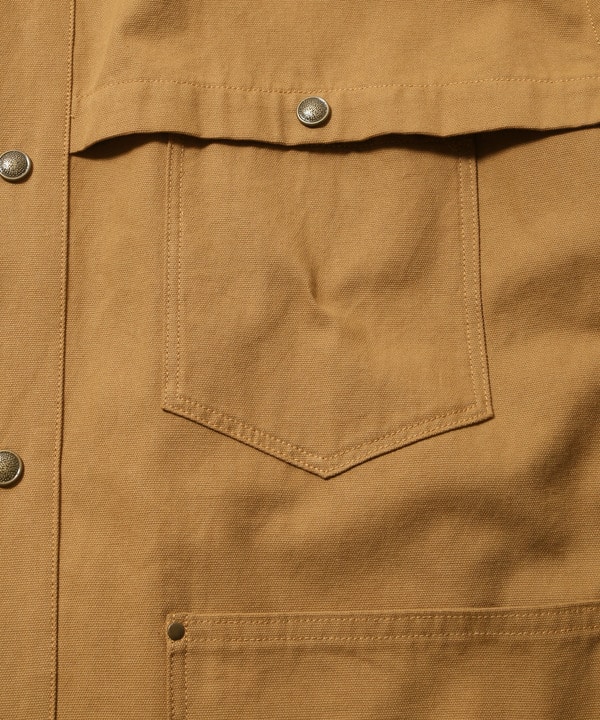 【ARMY TWILL（アーミーツイル）】COTTON DUCK LOGGER JACKET 詳細画像 8