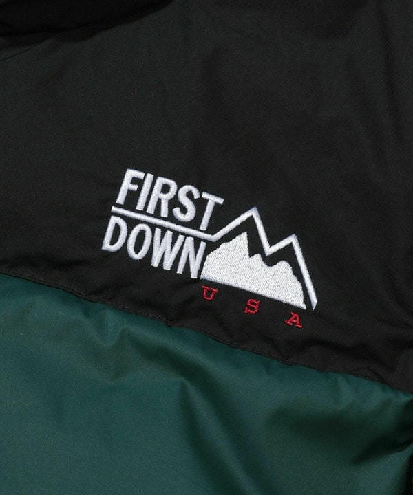 【FIRST DOWN（ファーストダウン）】BUBBLE DOWN JACKET MICROFT 詳細画像 8