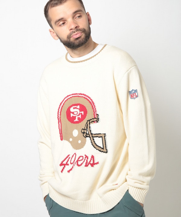 【RUSSELL ATHLETIC(ラッセル アスレチック)】NFL KNIT SWEATER 詳細画像 1