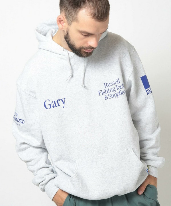 【RUSSELL ATHLETIC(ラッセル アスレチック)】Russell×Gary YAMAMOTO Fleece Hoodie 詳細画像 1