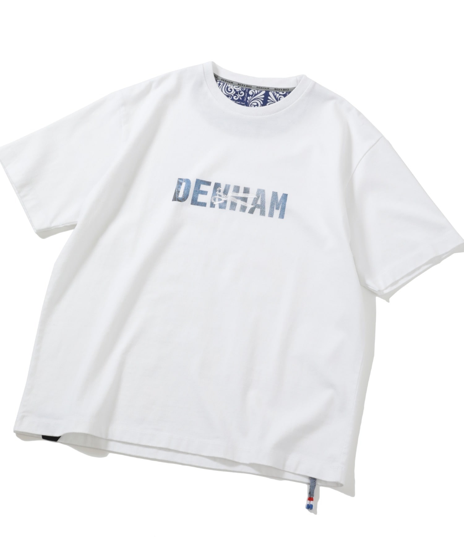 【XLサイズ　未使用】デンハム　DENHAM　刺繍ロゴ　ショートパンツ　シザー古着屋くりぃむ