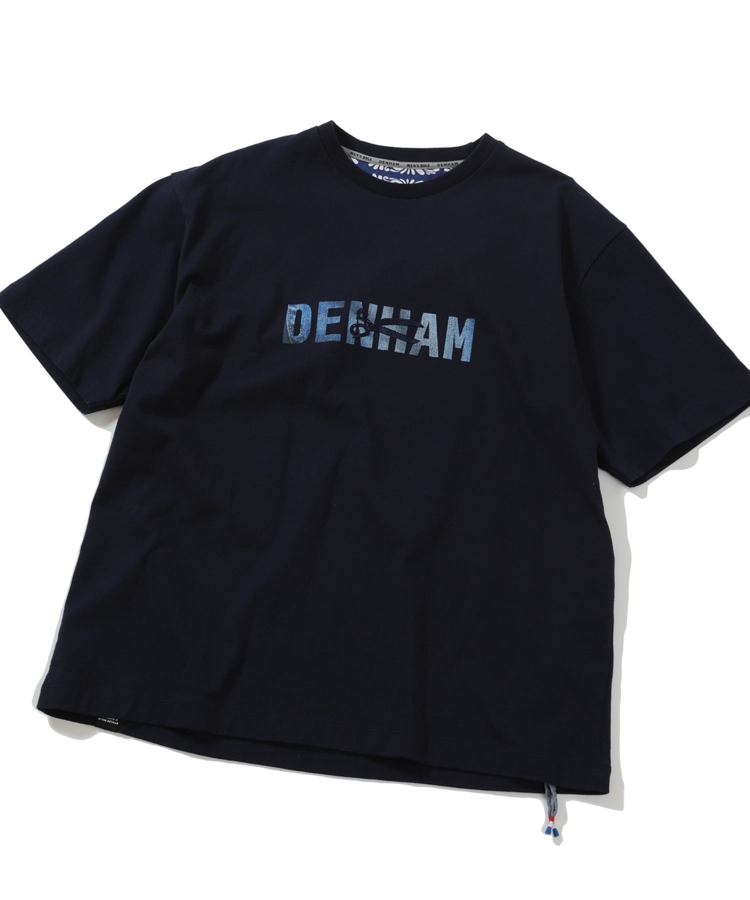 【DENHAM/デンハム】30 /2 天竺ロゴＴシャツ