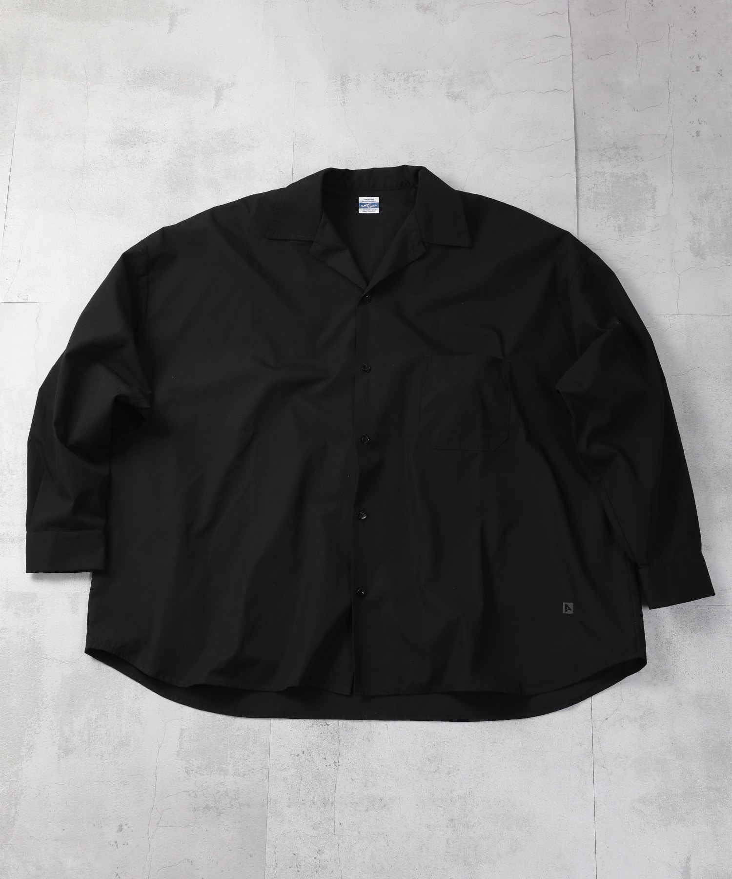 【ARMY TWILL(アーミーツイル)】 COTTON/POLYESTER PLAIN BIG SHIRT