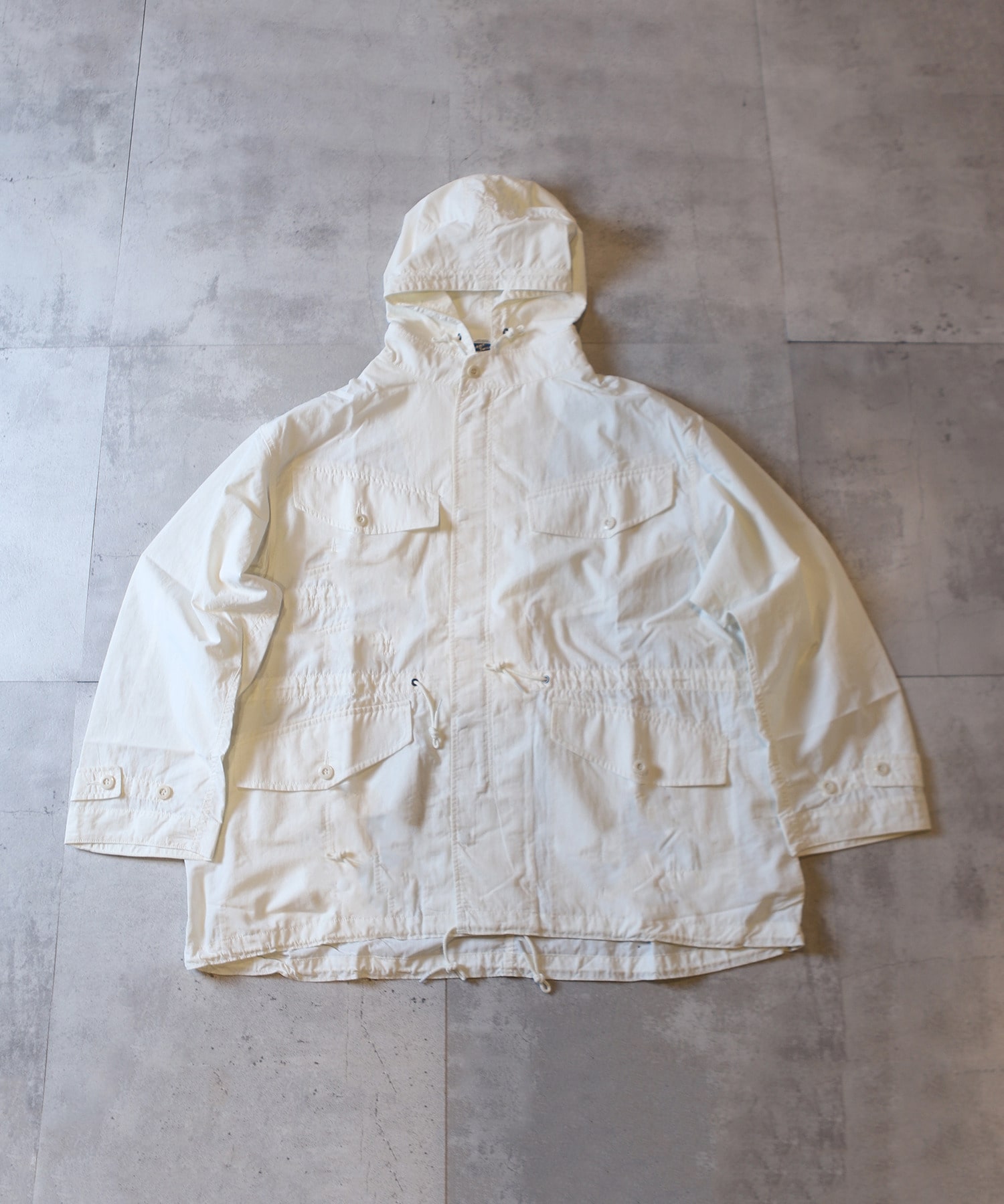 ARMY TWILL（アーミーツイル）】NYLON OX HOODED COAT｜メンズ