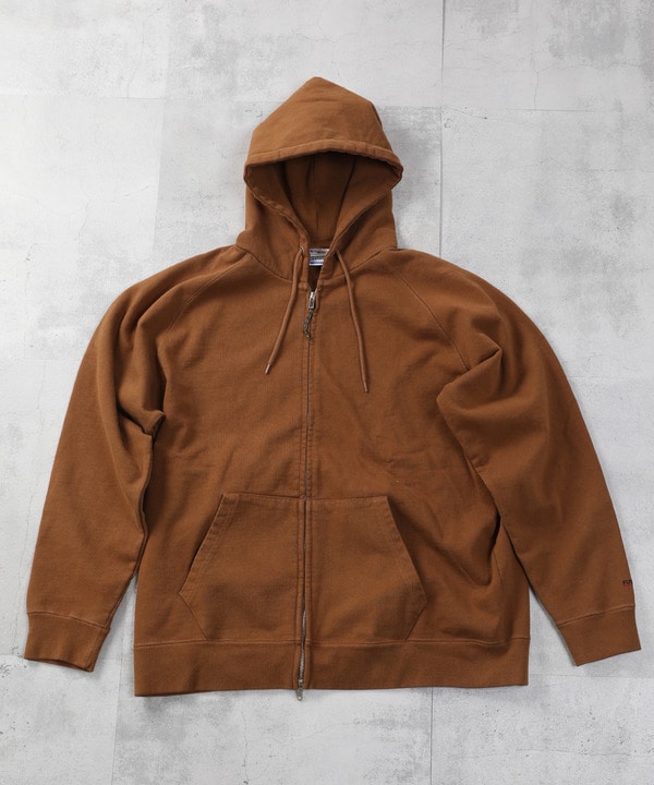 【SCREEN STARS HEAVY（スクリーンスターズヘビー）】別注 Dry & Heavy F/Z hoodie 詳細画像 ブラウン 1