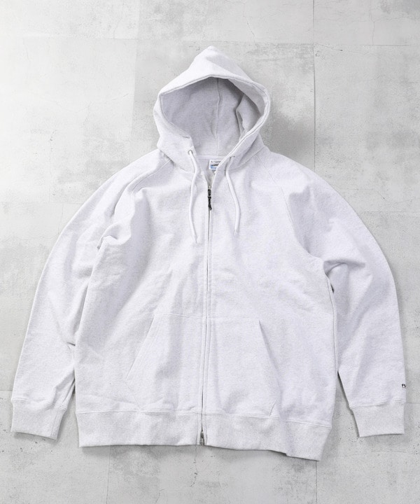 【SCREEN STARS HEAVY（スクリーンスターズヘビー）】別注 Dry & Heavy F/Z hoodie 詳細画像 グレー 1