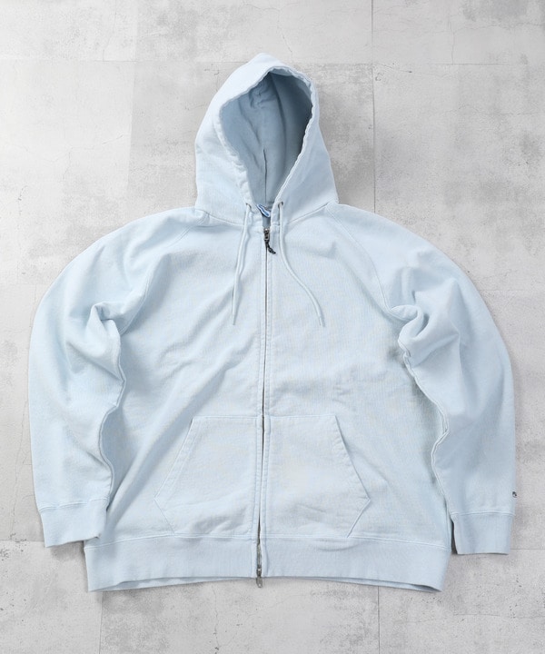 【SCREEN STARS HEAVY（スクリーンスターズヘビー）】別注 Dry & Heavy F/Z hoodie 詳細画像 サックスブルー 1