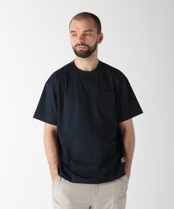 【RUSSELL ATHLETIC/ラッセルアスレティック】Dri-Power Stretch Basic Pocket T 詳細画像 3