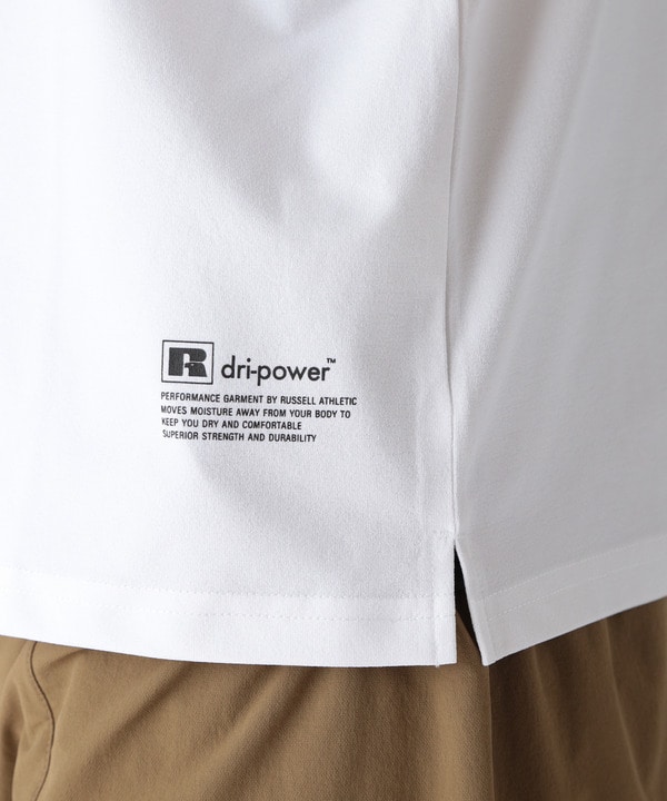 【RUSSELL ATHLETIC/ラッセルアスレティック】Dri-Power Stretch Basic Pocket T 詳細画像 9