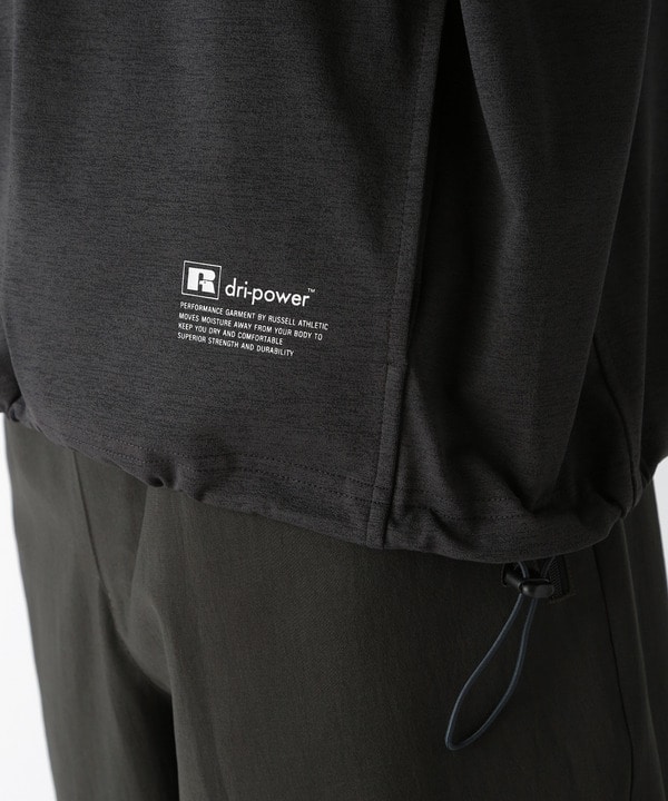 【RUSSELL ATHLETIC/ラッセルアスレティック】Dri-POWER Stretch half zip 詳細画像 8