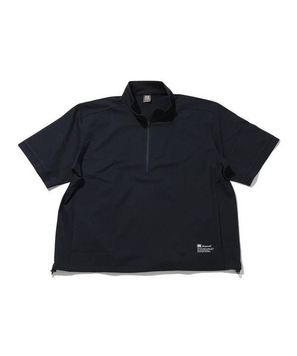 【RUSSELL ATHLETIC/ラッセルアスレティック】Dri-POWER Stretch half zip 詳細画像 ネイビー 1